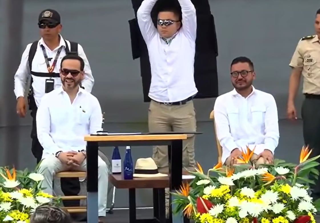 Jorge Laverde asumió la Contraloría en La Dorada en medio de fuerte dispositivo de seguridad