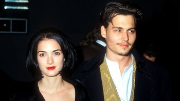 Winona Ryder y Johnny Depp: