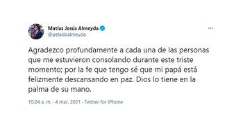 El mensaje de Almeyda tras