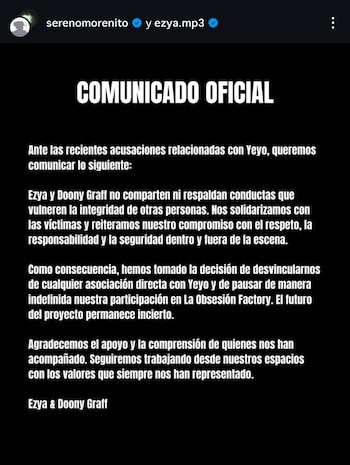 Ezy y Doony Graff emitieron