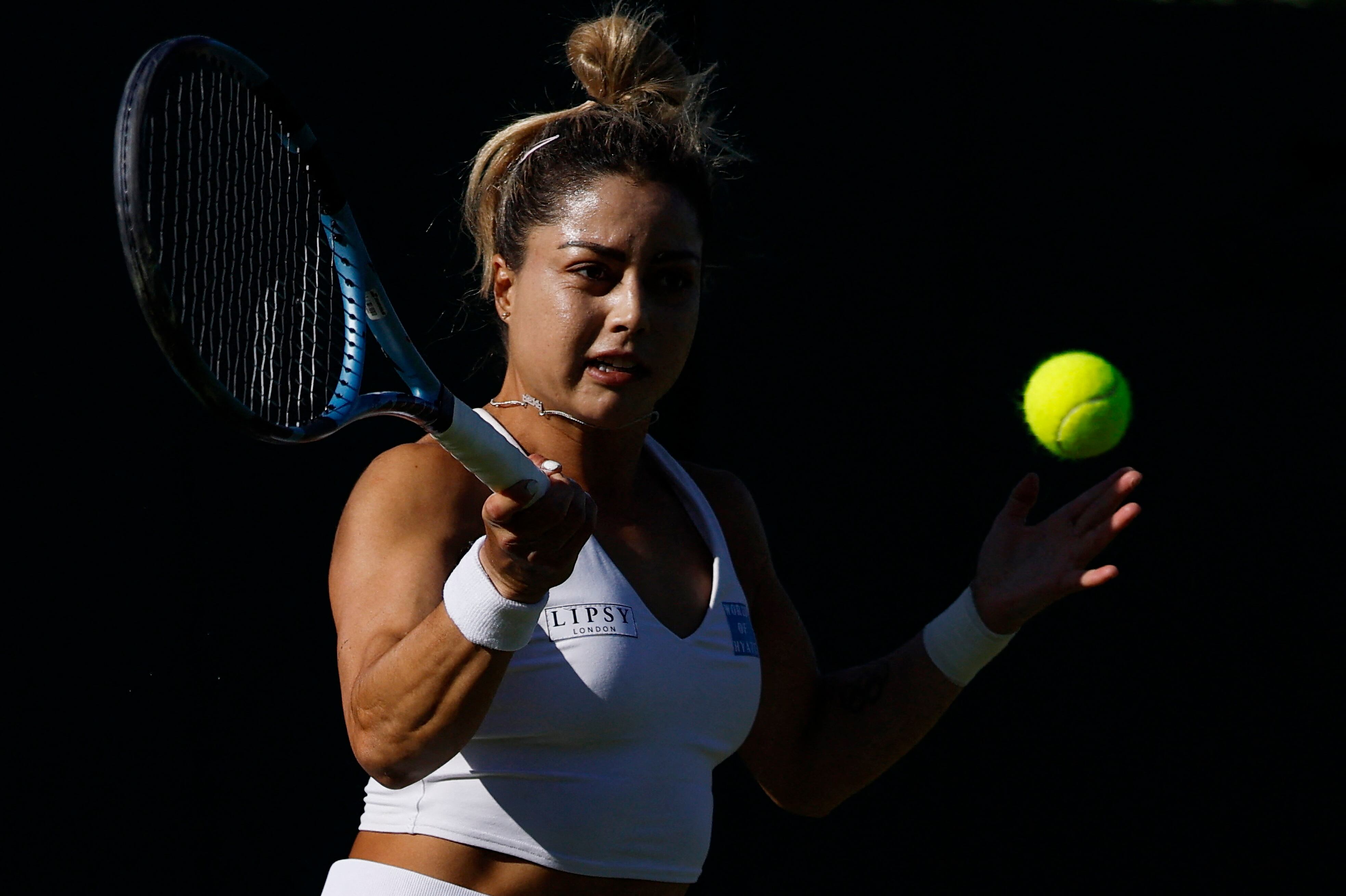 Renata no ha podido avanzar de primera ronda en un Grand Slam de este año. (REUTERS/Stephanie Lecocq)