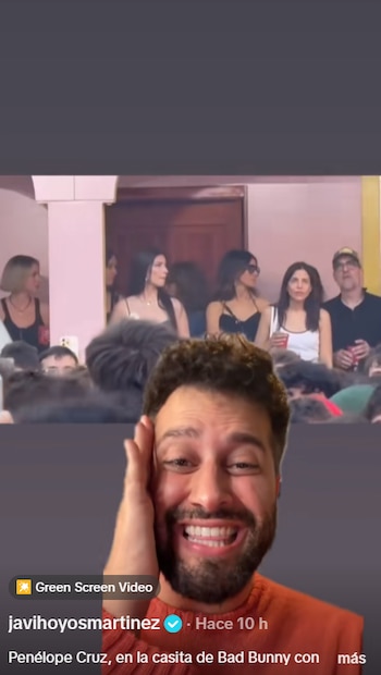 Captura del video de Javi Hoyos (TIKTOK).