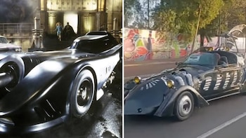Batman se vuelve mexicano: convierte su batimóvil en un vochomóvil para recorrer la CDMX