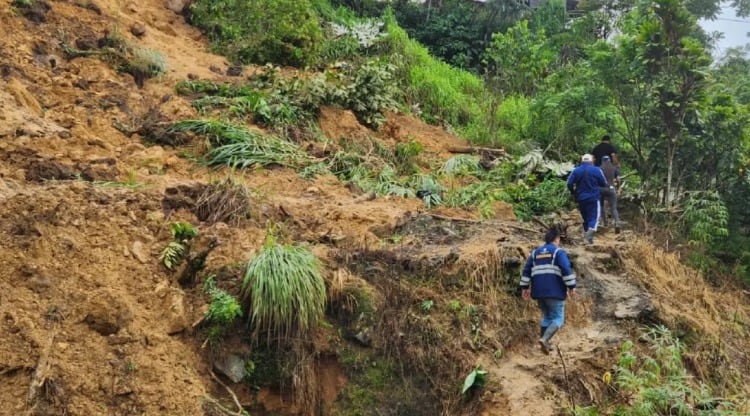 La región Andina prevé precipitaciones de intensidad variable con riesgos de movimientos en masa en zonas de montaña- crédito Dagrd