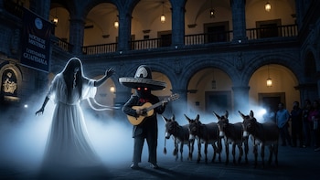Guatemala revive sus leyendas con una noche de misterio en el Palacio Nacional