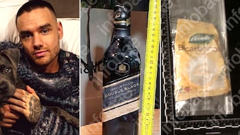 Whisky, pastillas y sangre: las fotos de los hallazgos en la habitación de Liam Payne tras su muerte