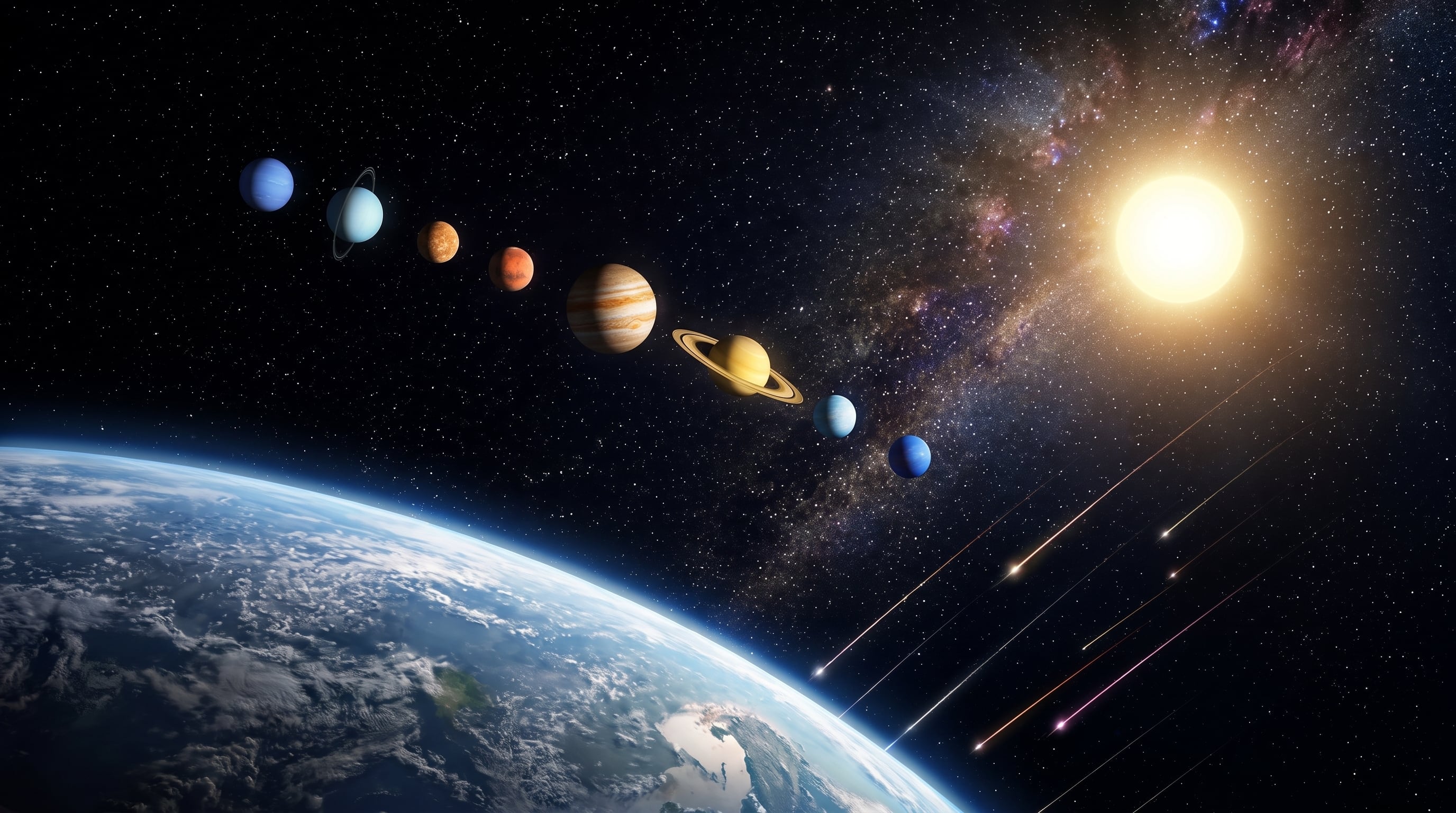 El hallazgo propone que el magnetismo ayudó a transformar la nebulosa solar en un disco de gas y polvo donde nacieron los planetas. (Imagen Ilustrativa Infobae)