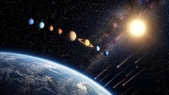 Alineación de Planetas este 12 de agosto 2026: horario exacto para ver Saturno en tono dorado y Marte en rojizo