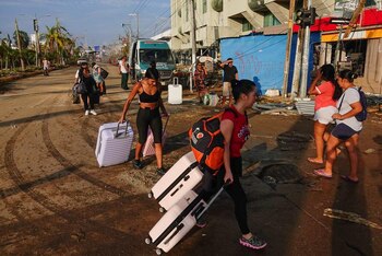 ACAPULCO, GUERRERO, 27OCTUBRE2023.- Los daños