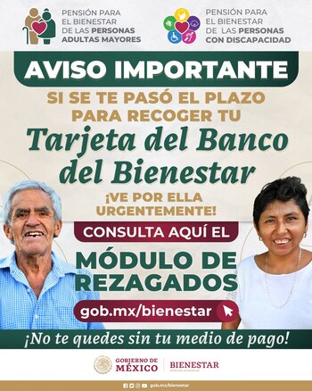 Rezagados ya pueden recoger su