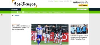 El diario boliviano fue más