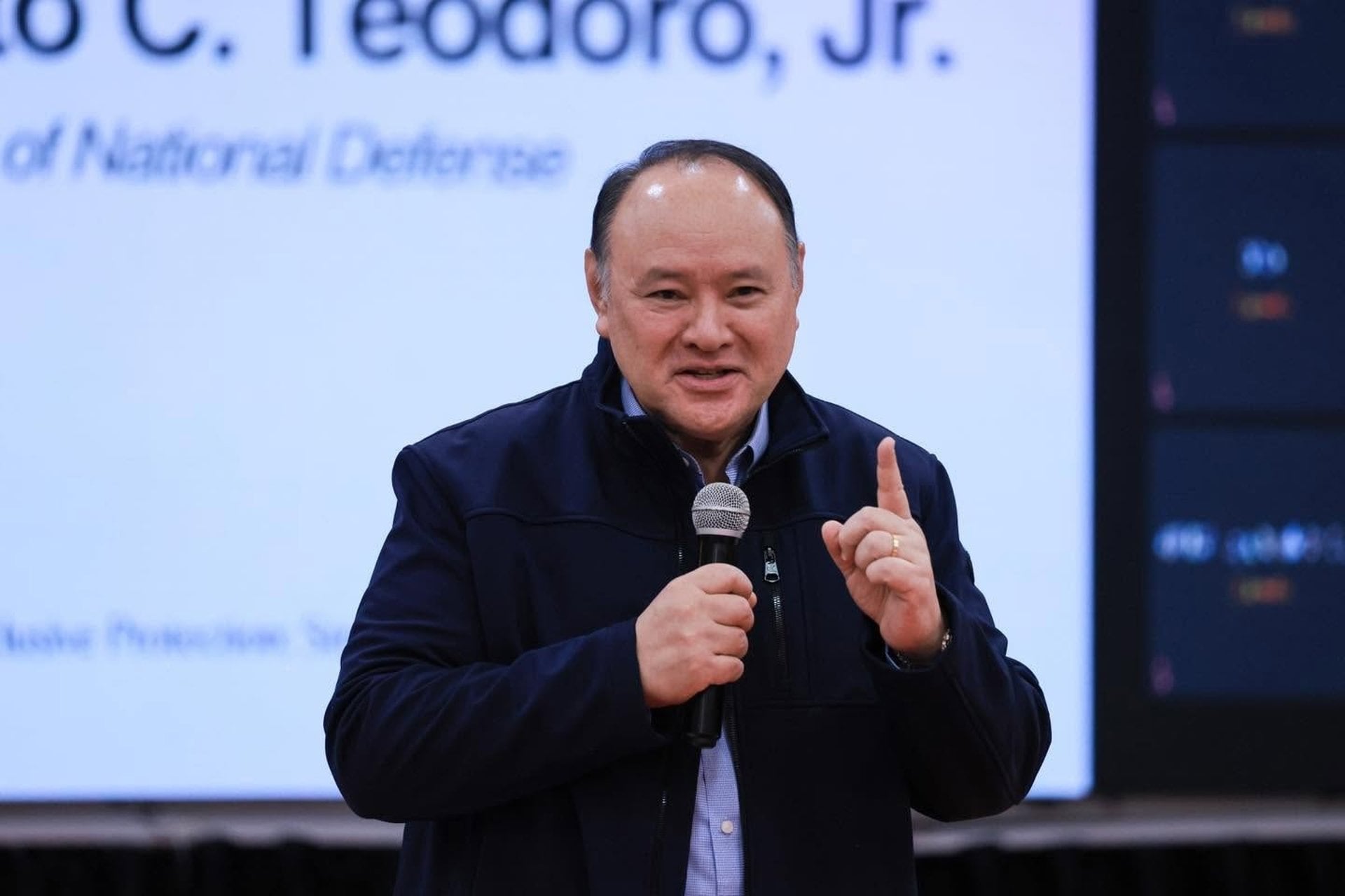 11/06/2026 El ministro de Defensa filipino, Gilberto Teodoro Jr. POLITICA MINISTERIO DE DEFENSA DE FILIPINAS