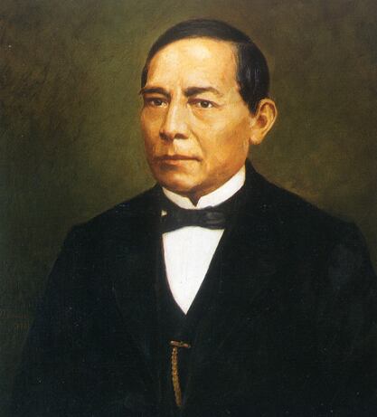 Benito Juárez estableció su gobierno en PAso del Norte. (Oleo de Pelegrín Calvé)