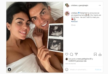 El posteo que realizaron ambos