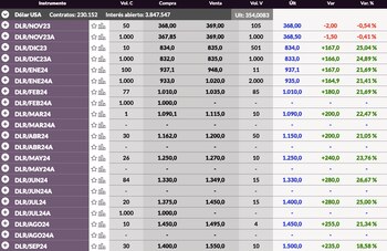 Fuente: Matba-Rofex.