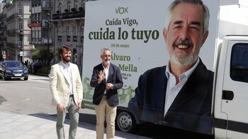 El candidato de Vox en