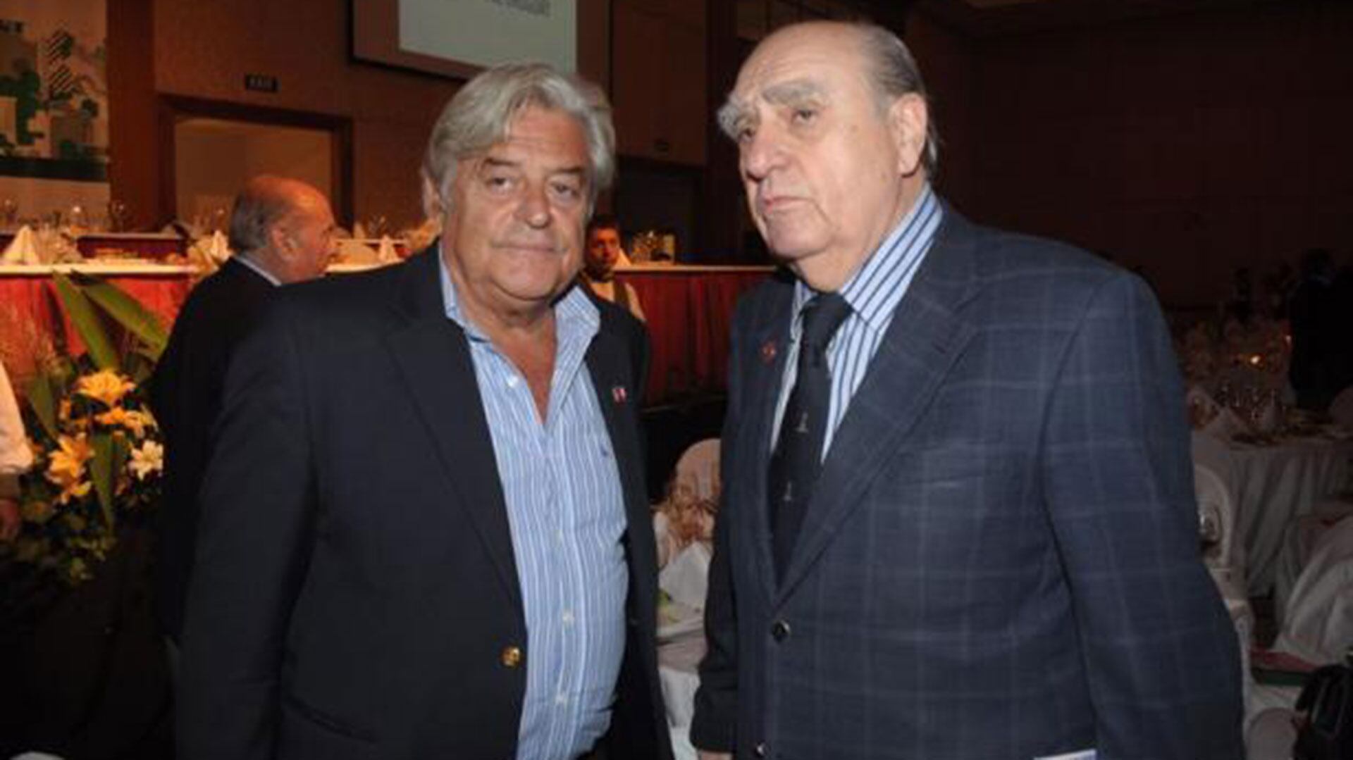 Luis Alberto Lacalle y Julio Maria Sanguinetti