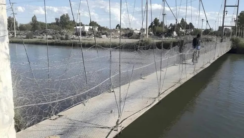 El ataque ocurrió el domingo por la tarde cerca de una pasarela del barrio Colonizadora del Sur, en Allen
