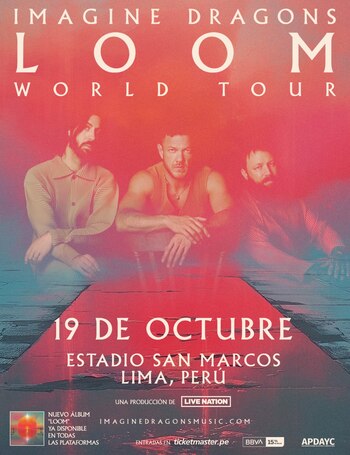 Imagine Dragons viene a Perú