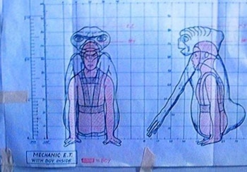 Un boceto del traje de