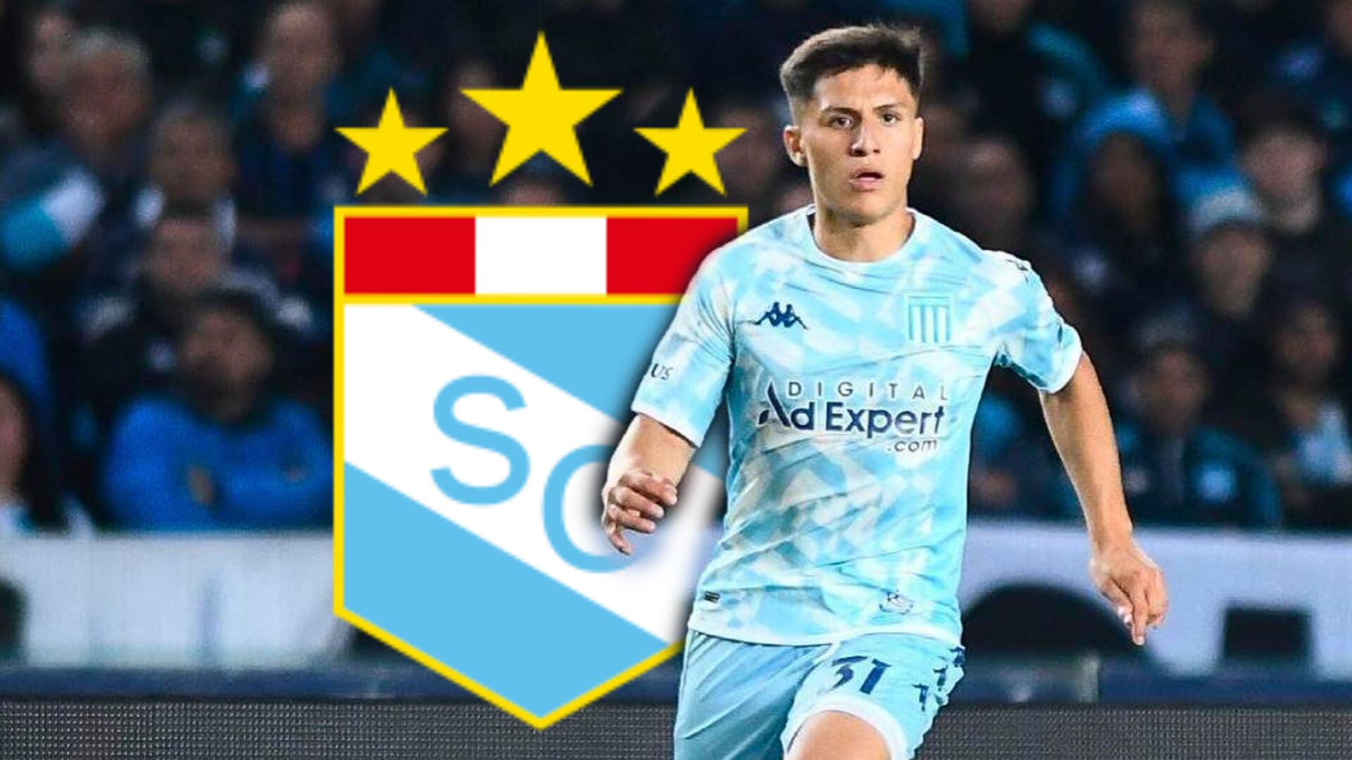 Catriel Cabellos, refuerzo de Sporting Cristal para el 2025.