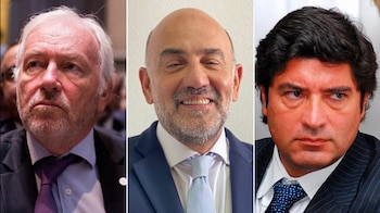 Carlos Mahiques, Diego Barroetaveña y Alejandro Slokar