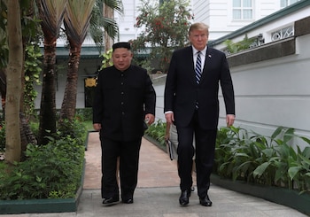 Donald Trump y Kim Jong-un