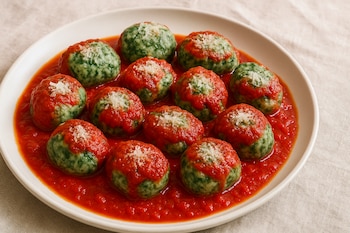 Receta de malfatti sin harina: