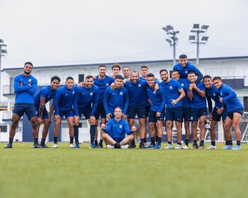 Andrés Andrade entrenó con normalidad