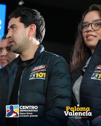 La candidata presidencial Paloma Valencia