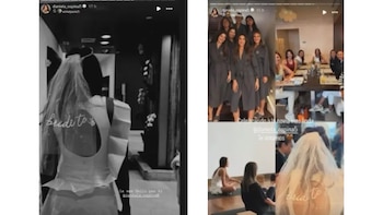 Daniela Ospina celebró una despedida de soltera íntima antes de su boda en Colombia - crédito @daniela_ospina5/ Instagram