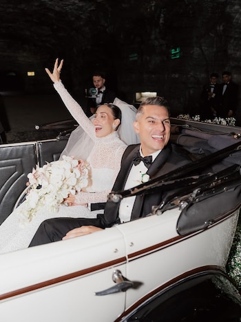 La fiesta posterior a la ceremonia religiosa se realizó en el recinto Arena MX, propiedad de los recien casados ubicada en Cajicá - crédito @luisafernandaw/Instagram