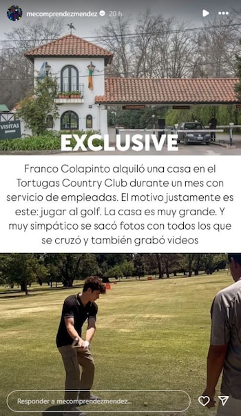 El posteo del periodista Gustavo