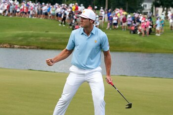 El golfista estadounidense Sam Burns