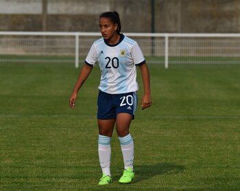 Su debut en la selección