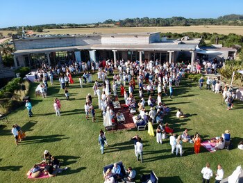 Así se vio desde el