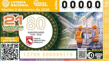 Sorteo Mayor 4004 de la