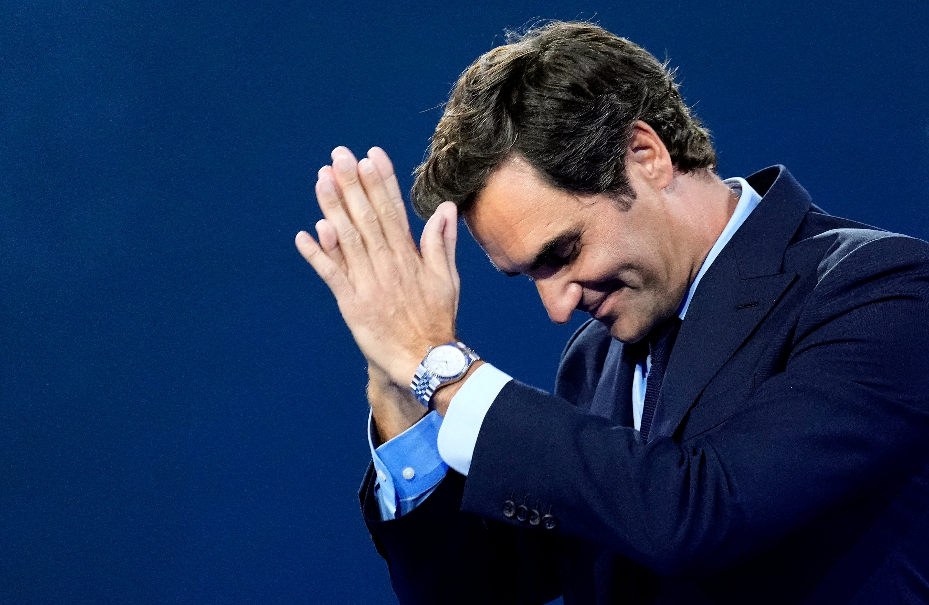 Roger Federer. (REUTERS/Eduardo Munoz)
