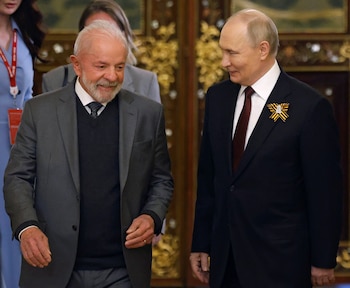 El presidente ruso Vladímir Putin