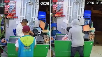 Captaron nuevo robo a mano armada a un supermercado en el sur de Bogotá: comerciantes denuncian inseguridad en el sector