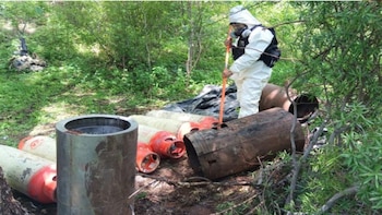 Parte de las acciones en