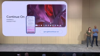 Android 17 incorporará la función Continue On que permitirá seguir utilizando una app en otro dispositivo del ecosistema