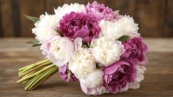 Cinco tipos de flores blancas