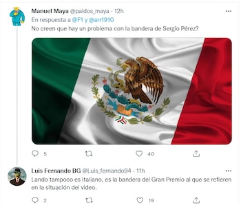 Confundieron la nacionalidad de Checo