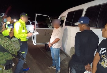 Los organismos de seguridad reportaron presiones de la organización criminal contra miembros de comunidades indígenas wayuu - crédito prensa Armada de Colombia