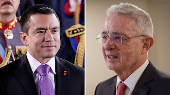 Álvaro Uribe sí se habría reunido con el presidente de Ecuador; hay fotografías del encuentro: el exmandatario colombiano ha negado el encuentro