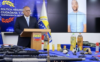 Diosdado Cabello mostró la declaración