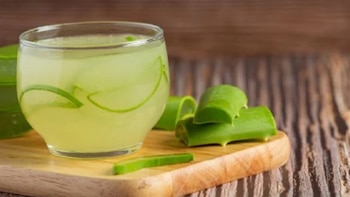 El jugo de aloe vera,