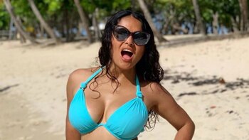 Salma Hayek y la foto