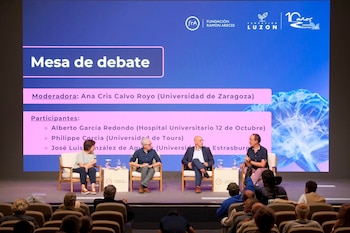 08/10/2026 X Encuentro Internacional de ELA en España, celebrado en la Fundación Ramón Areces, organizado por esta institución y la Fundación Luzón
SALUD
FUNDACIÓN LUZÓN